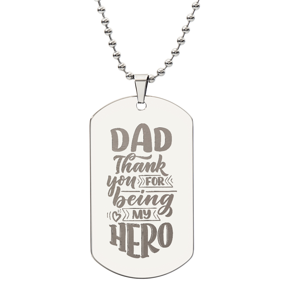 Personalised Dog Tag Necklace