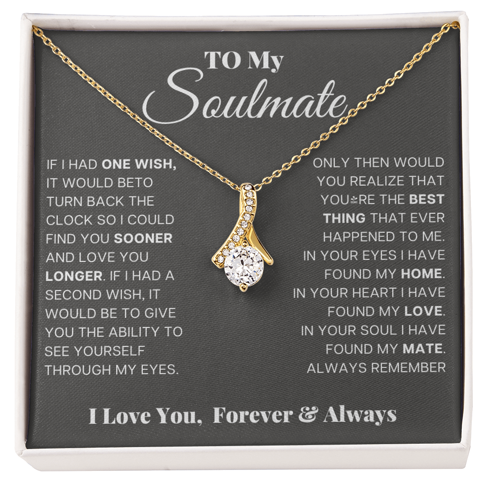 To My Soulmate | Alluring Beauty Necklace
