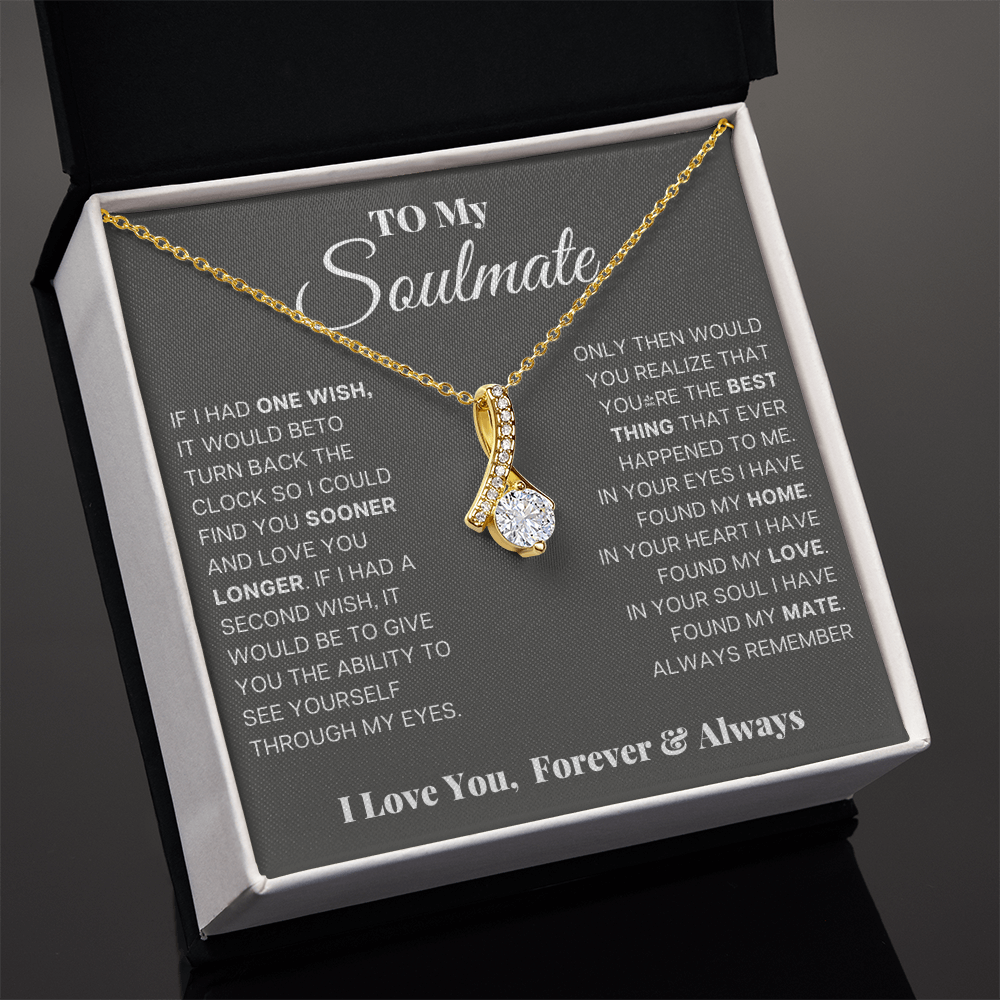 To My Soulmate | Alluring Beauty Necklace