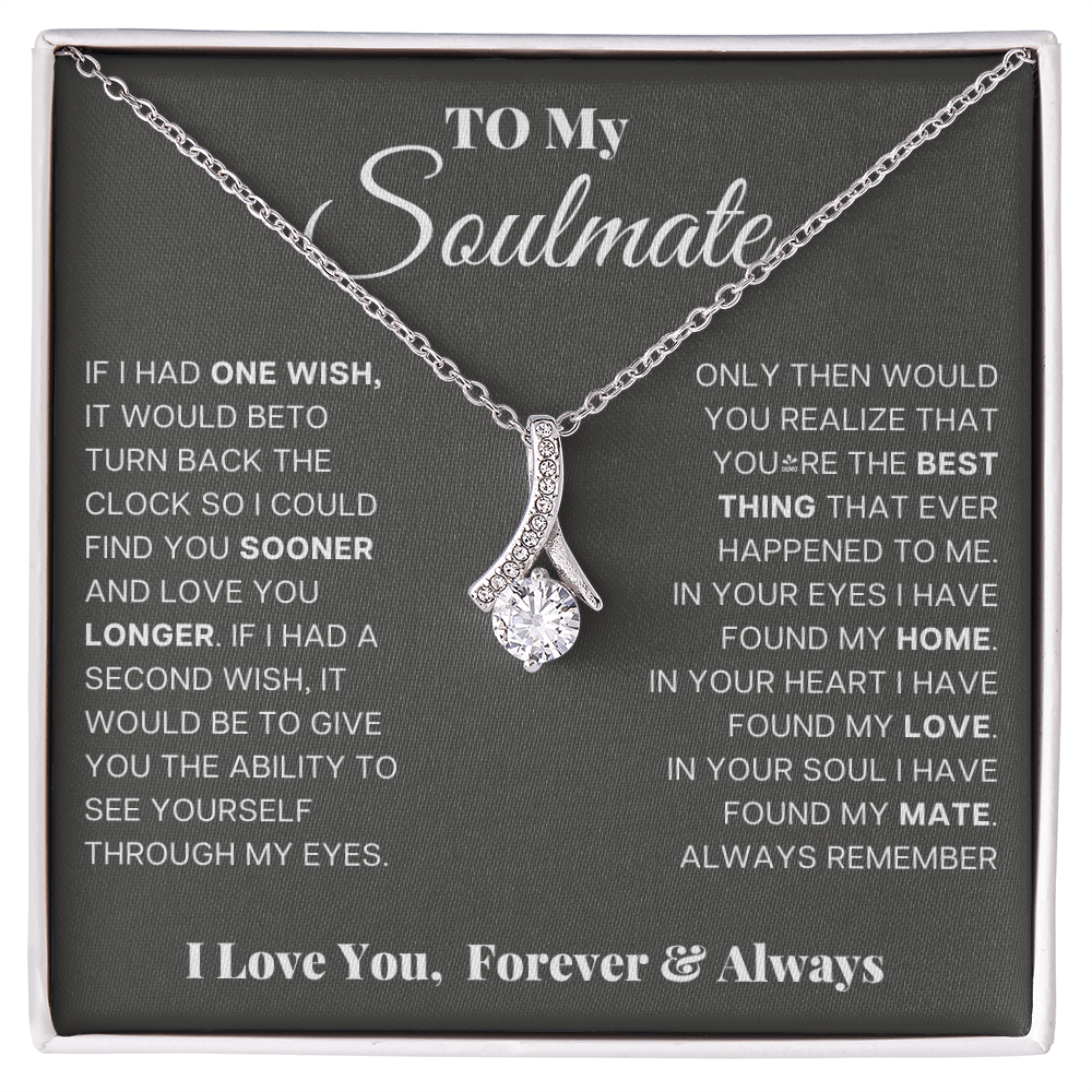 To My Soulmate | Alluring Beauty Necklace