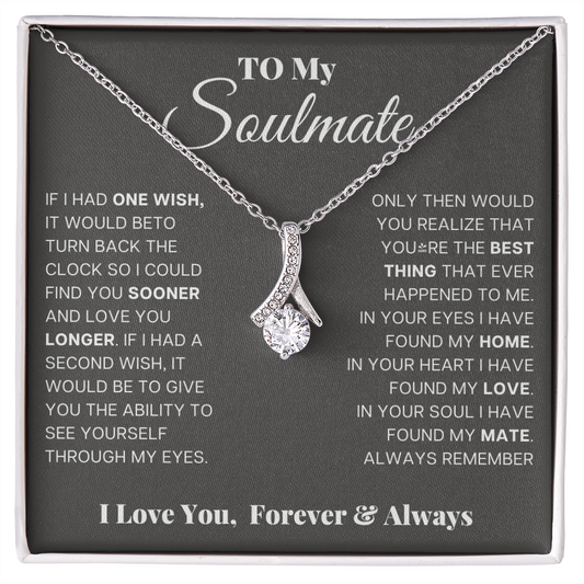 To My Soulmate | Alluring Beauty Necklace