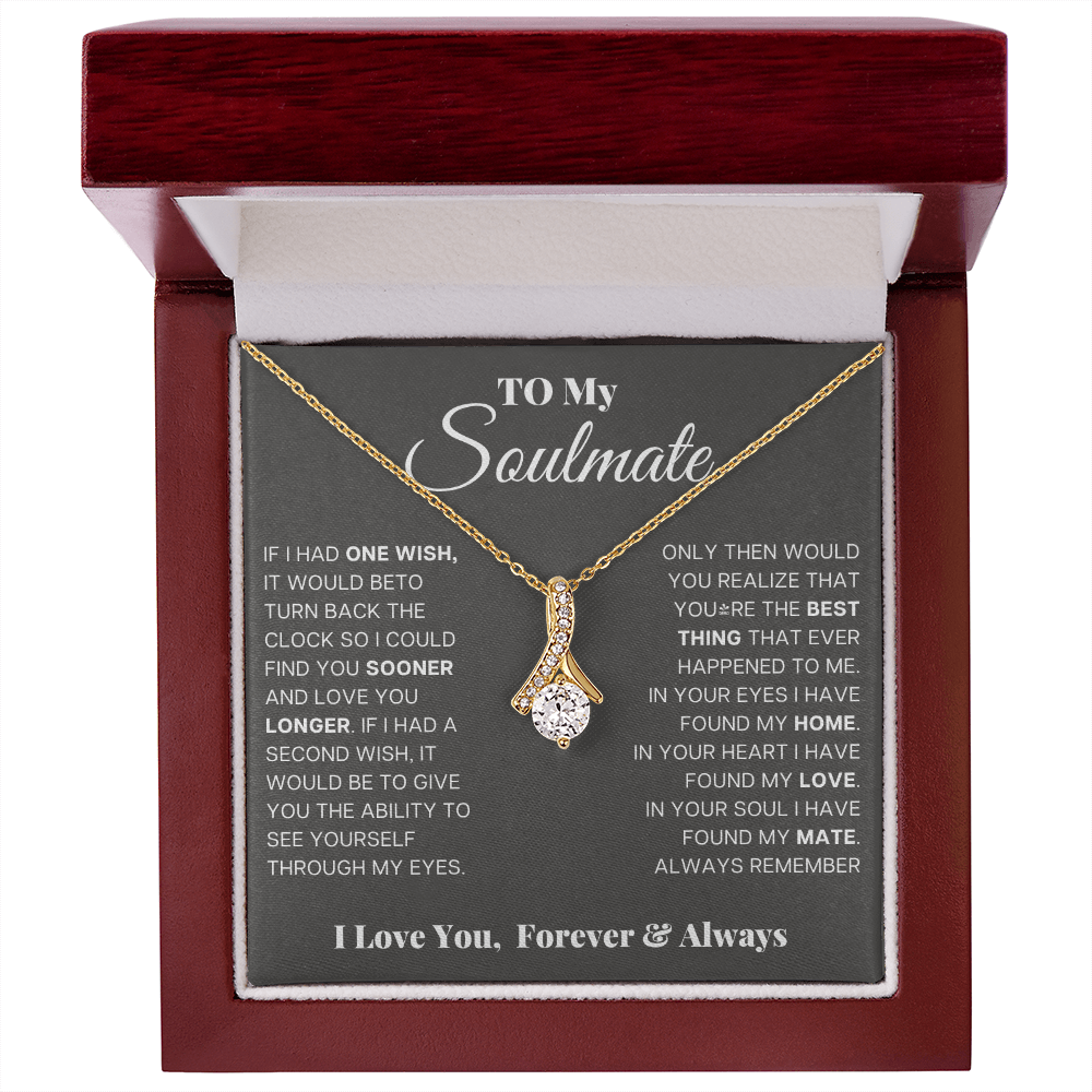 To My Soulmate | Alluring Beauty Necklace