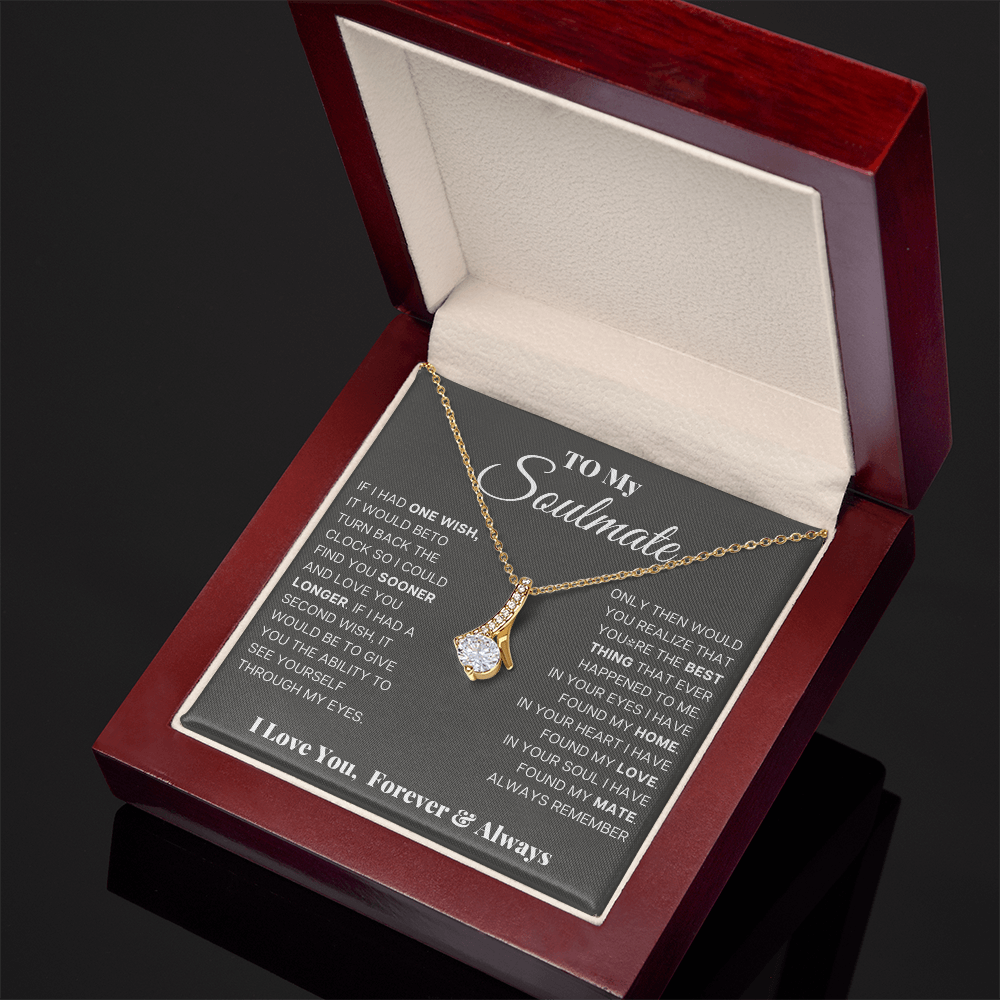 To My Soulmate | Alluring Beauty Necklace