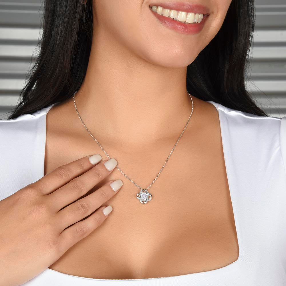 To My Wife - Love Knot Necklace