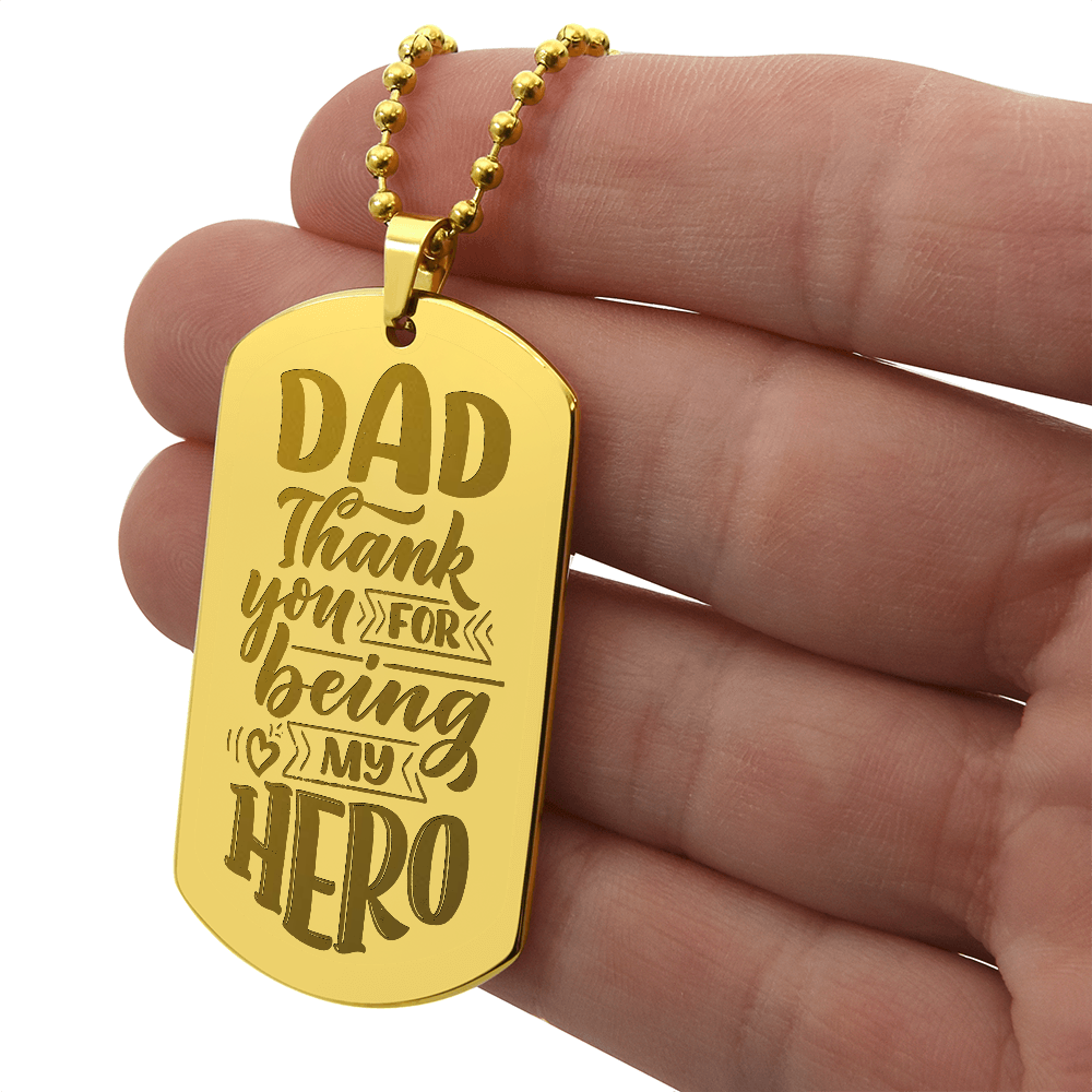 Personalised Dog Tag Necklace