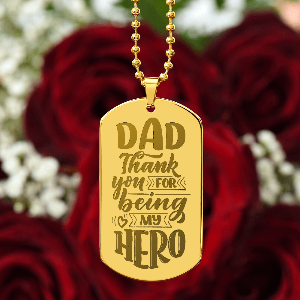 Personalised Dog Tag Necklace